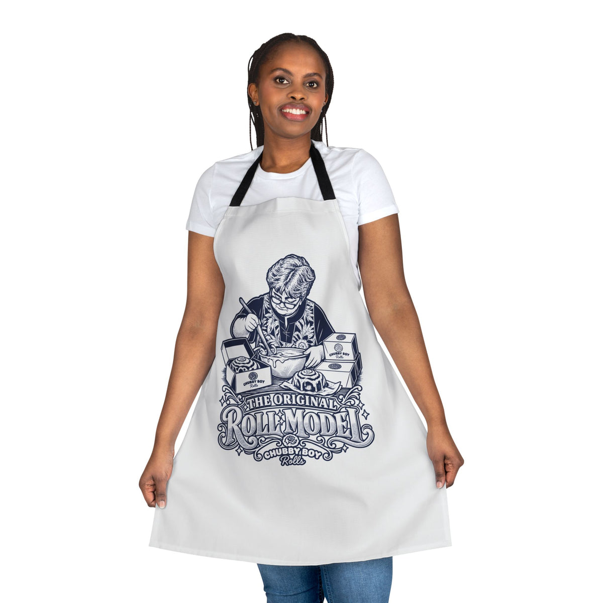 Chubby Boy Rolls Apron