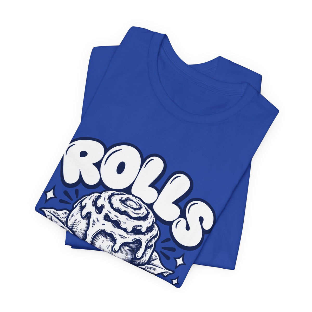 Cinnamon Roll 'Rolls Before Rules' Graphic Tee