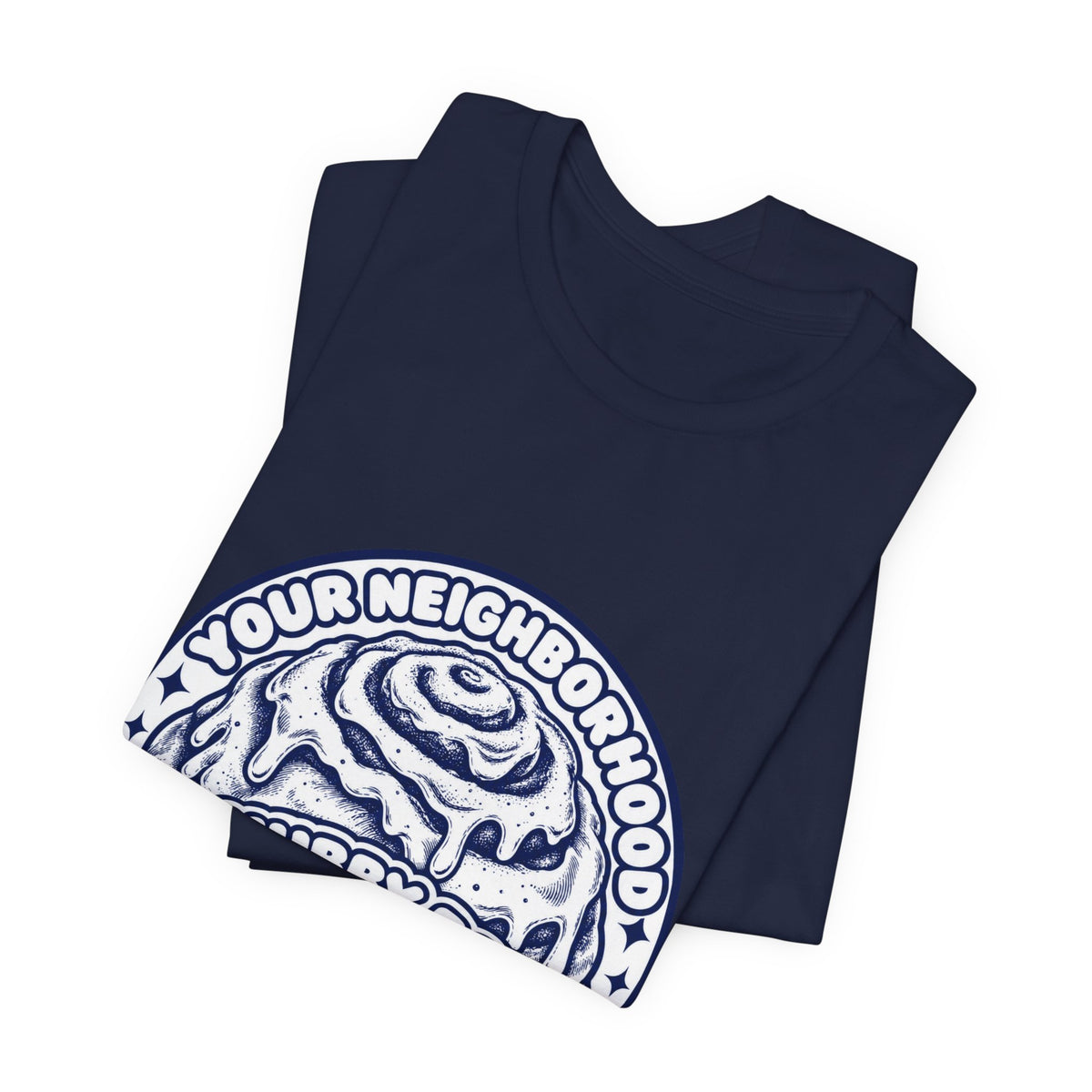 Cinnamon Roll 'Chubby Boy Rolls Roll Dealer' T‑Shirt