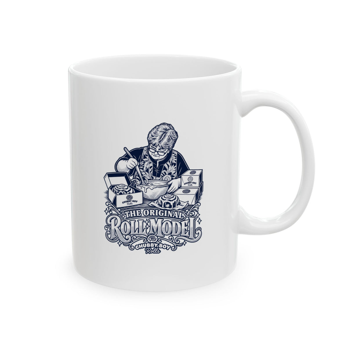 Chubby Boy Rolls Coffee Mug