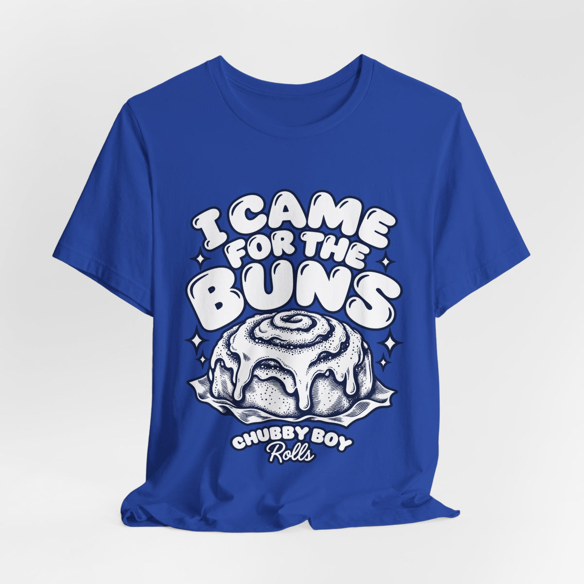 I Came For The Buns T-Shirt — Retro Cinnamon Roll Graphic Tee