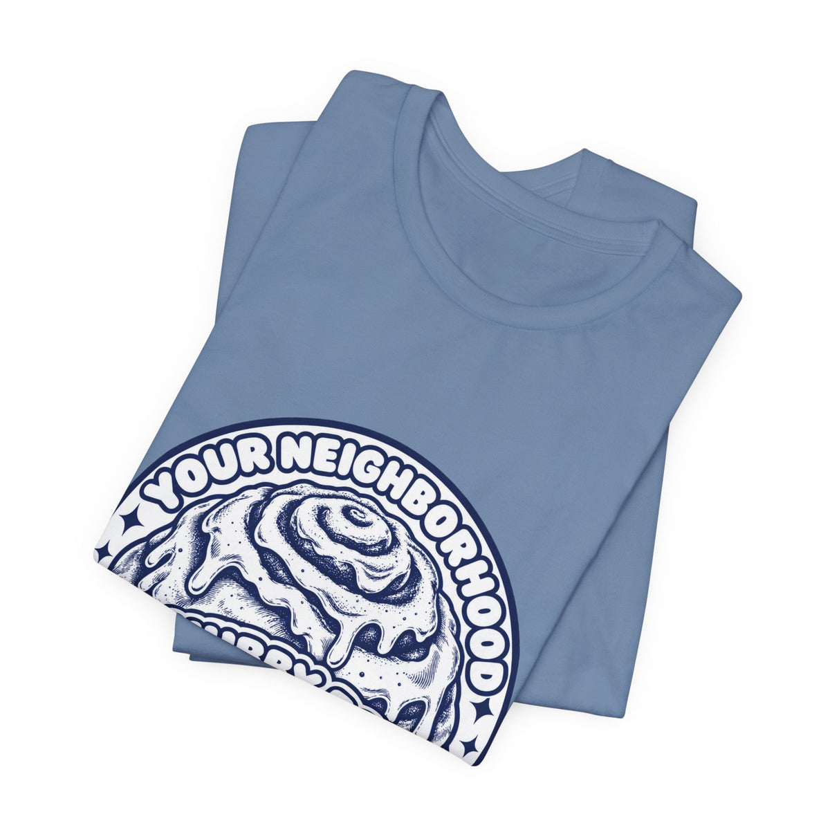 Cinnamon Roll 'Chubby Boy Rolls Roll Dealer' T‑Shirt