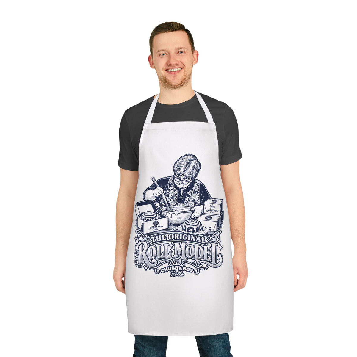 Chubby Boy Rolls Apron
