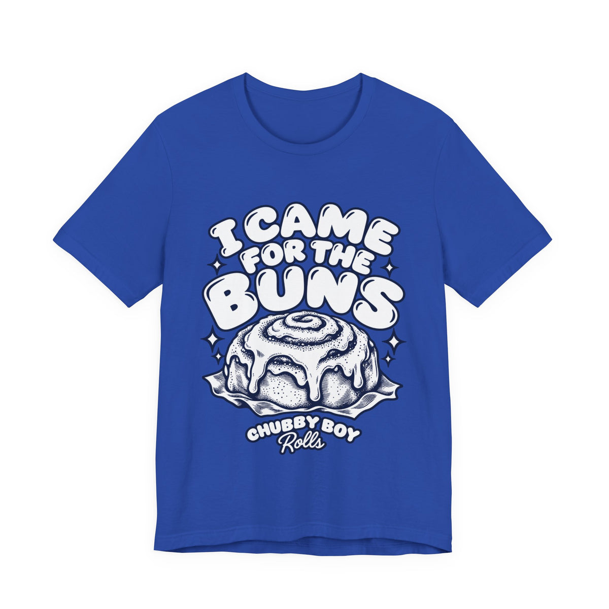 I Came For The Buns T-Shirt — Retro Cinnamon Roll Graphic Tee