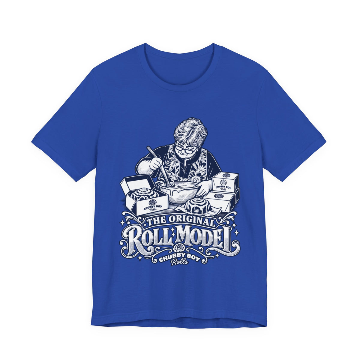 The Original Roll Model Chubby Boy Rolls T-Shirt