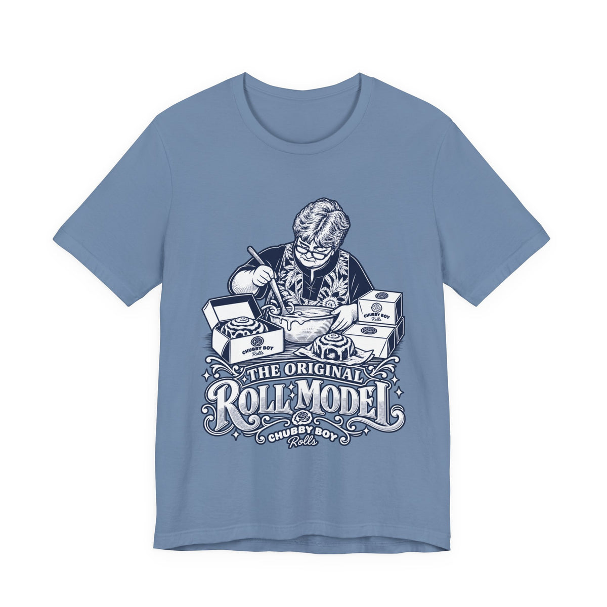 The Original Roll Model Chubby Boy Rolls T-Shirt