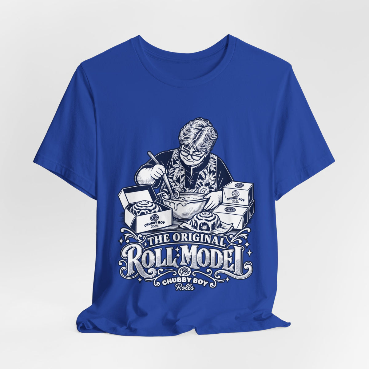 The Original Roll Model Chubby Boy Rolls T-Shirt