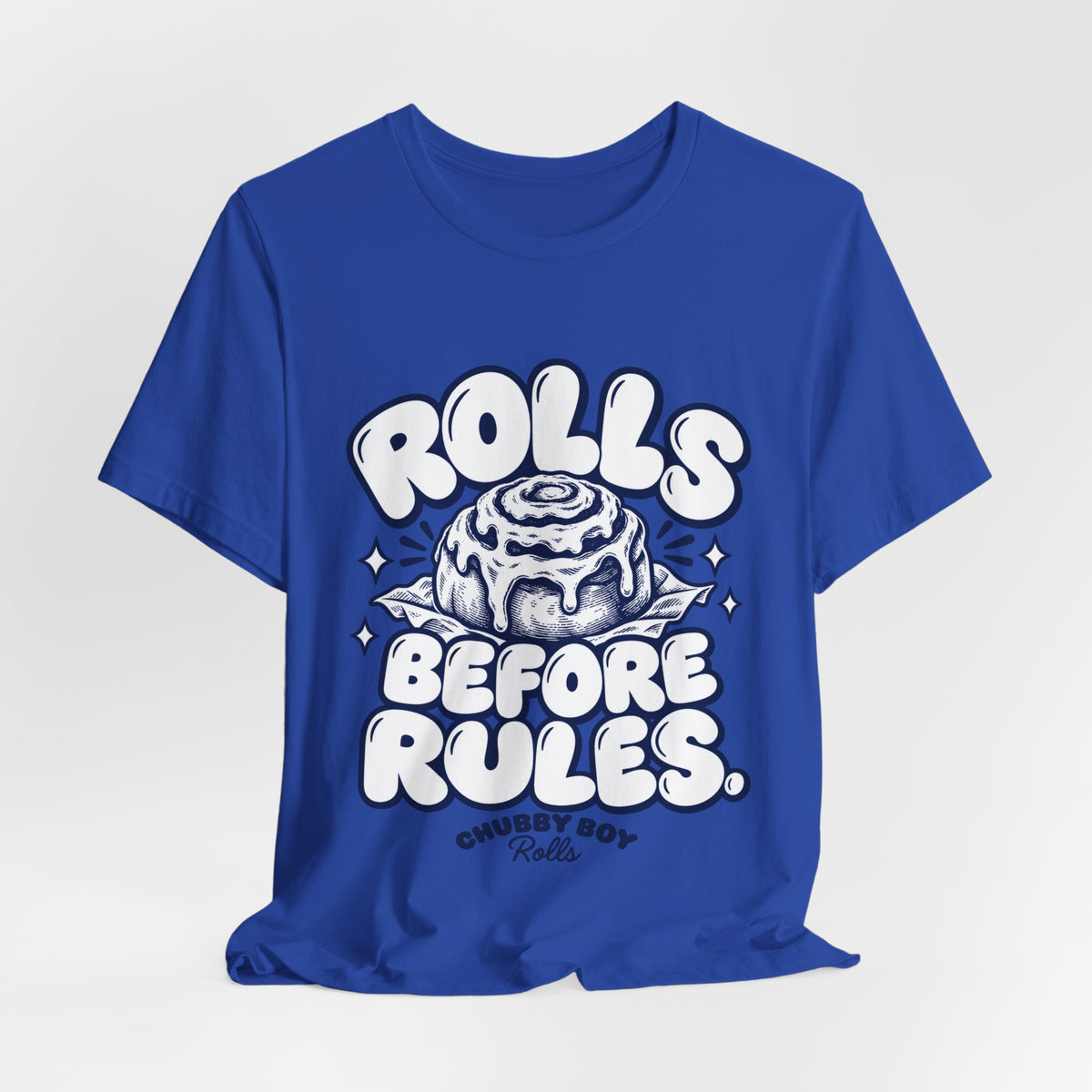 Cinnamon Roll 'Rolls Before Rules' Graphic Tee