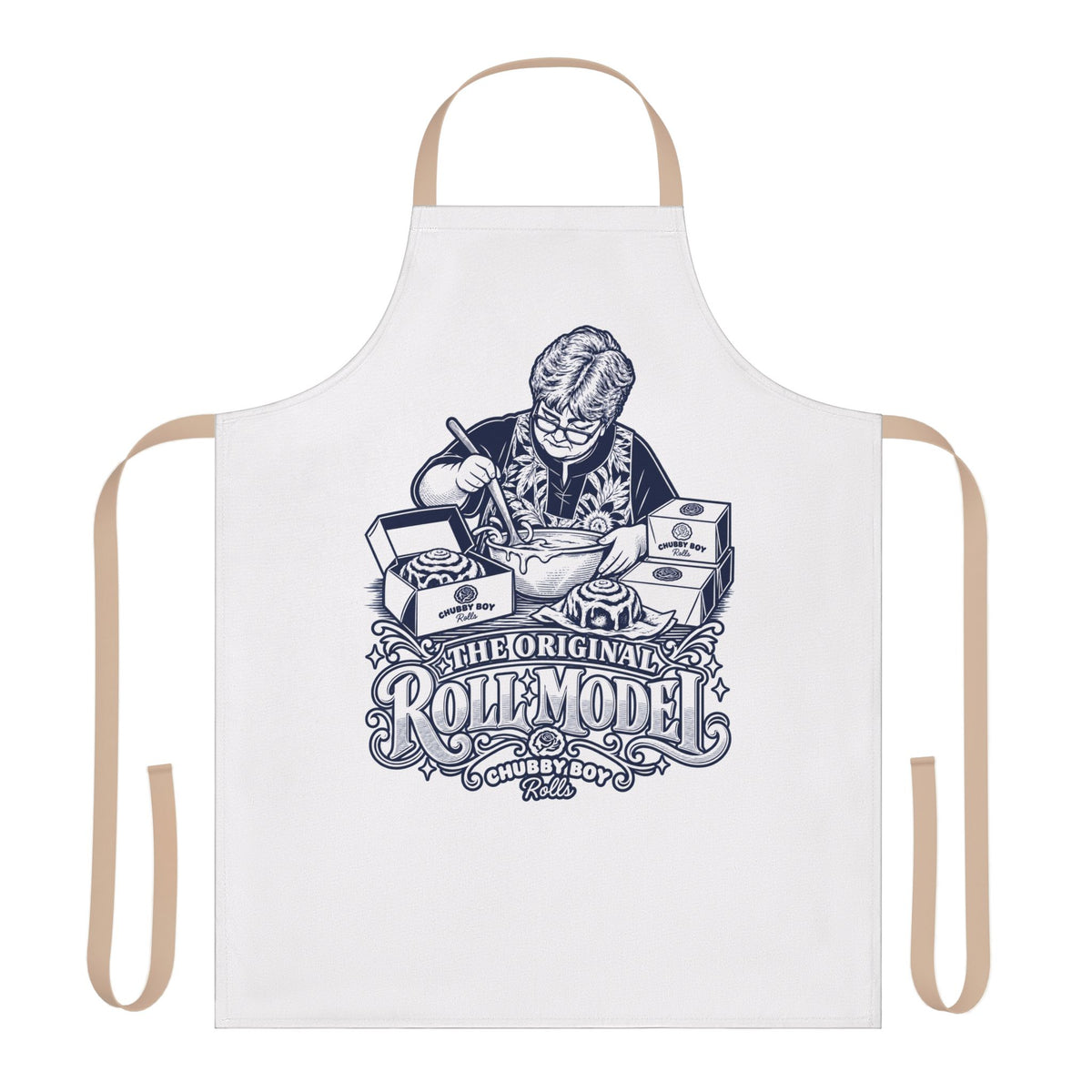 Chubby Boy Rolls Apron