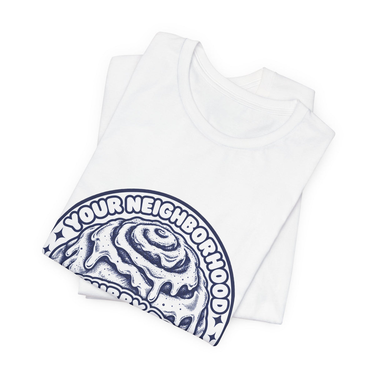 Cinnamon Roll 'Chubby Boy Rolls Roll Dealer' T‑Shirt