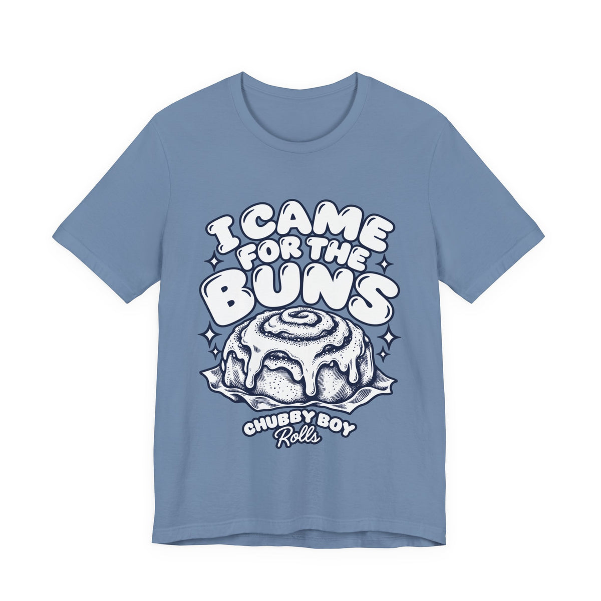 I Came For The Buns T-Shirt — Retro Cinnamon Roll Graphic Tee