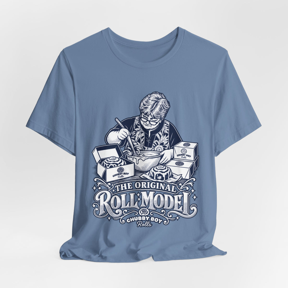 The Original Roll Model Chubby Boy Rolls T-Shirt