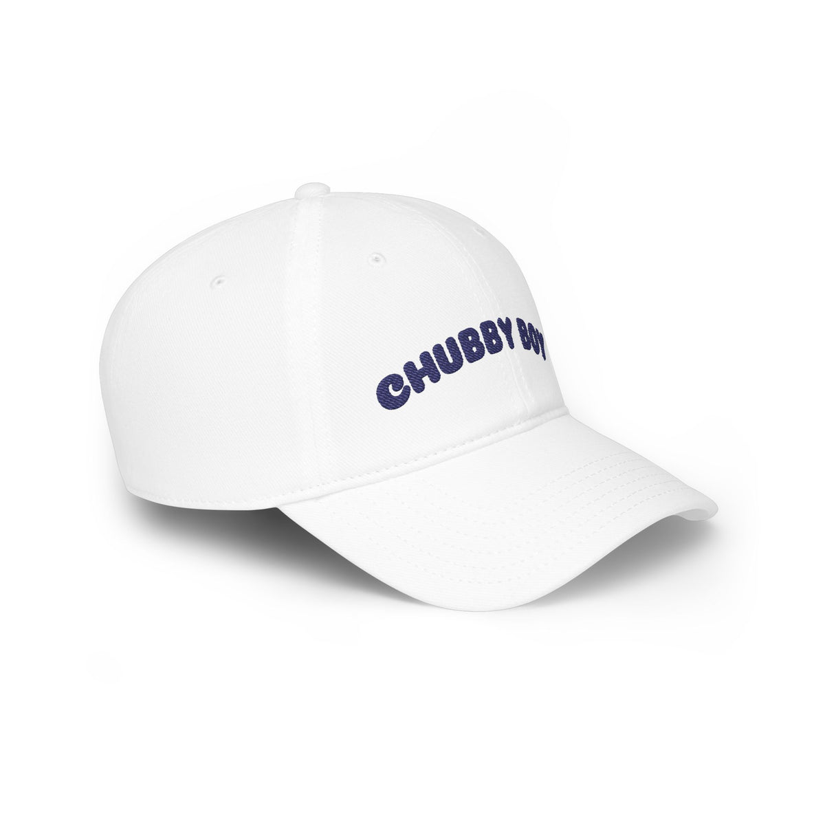 Chubby Boy Embroidered Low Profile Baseball Cap