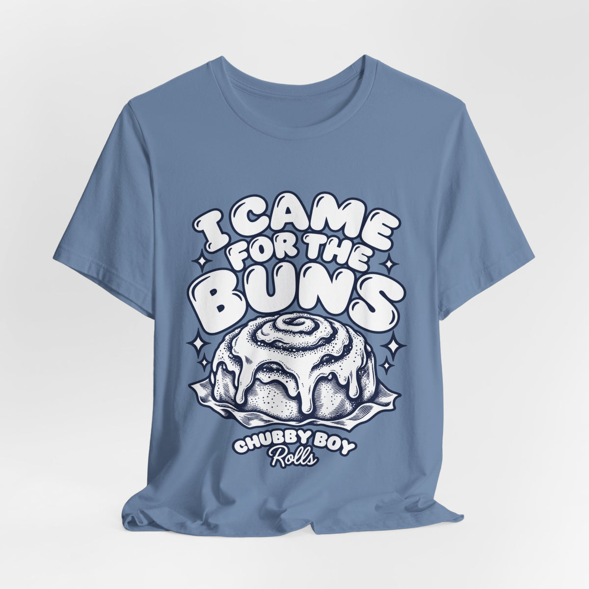 I Came For The Buns T-Shirt — Retro Cinnamon Roll Graphic Tee