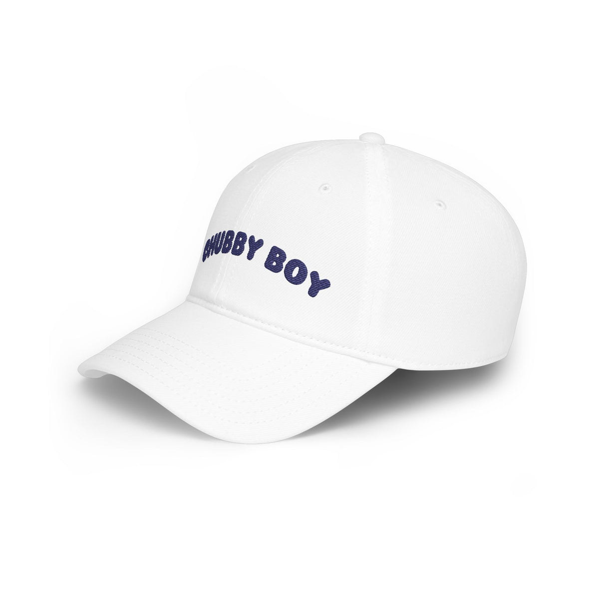 Chubby Boy Embroidered Low Profile Baseball Cap